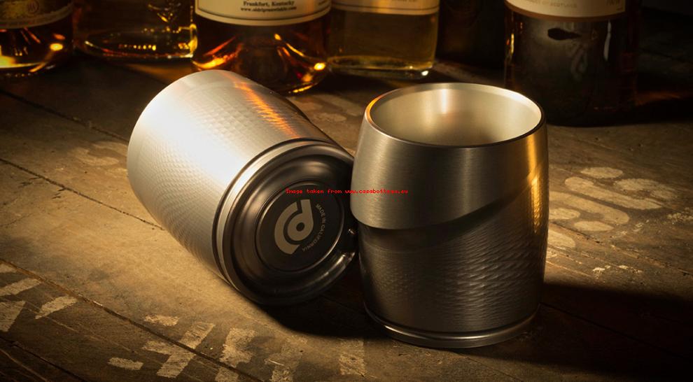 DISCOMMON LOWBALL MACHINED WHISKEY TUMBLER