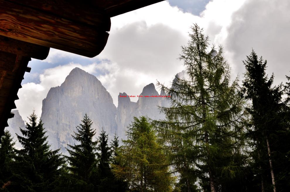 the cabin in san martino di castrozza - dolomites